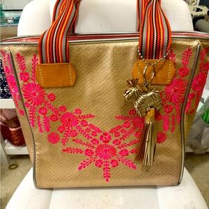 Consuela Brit Classic Tote Rare